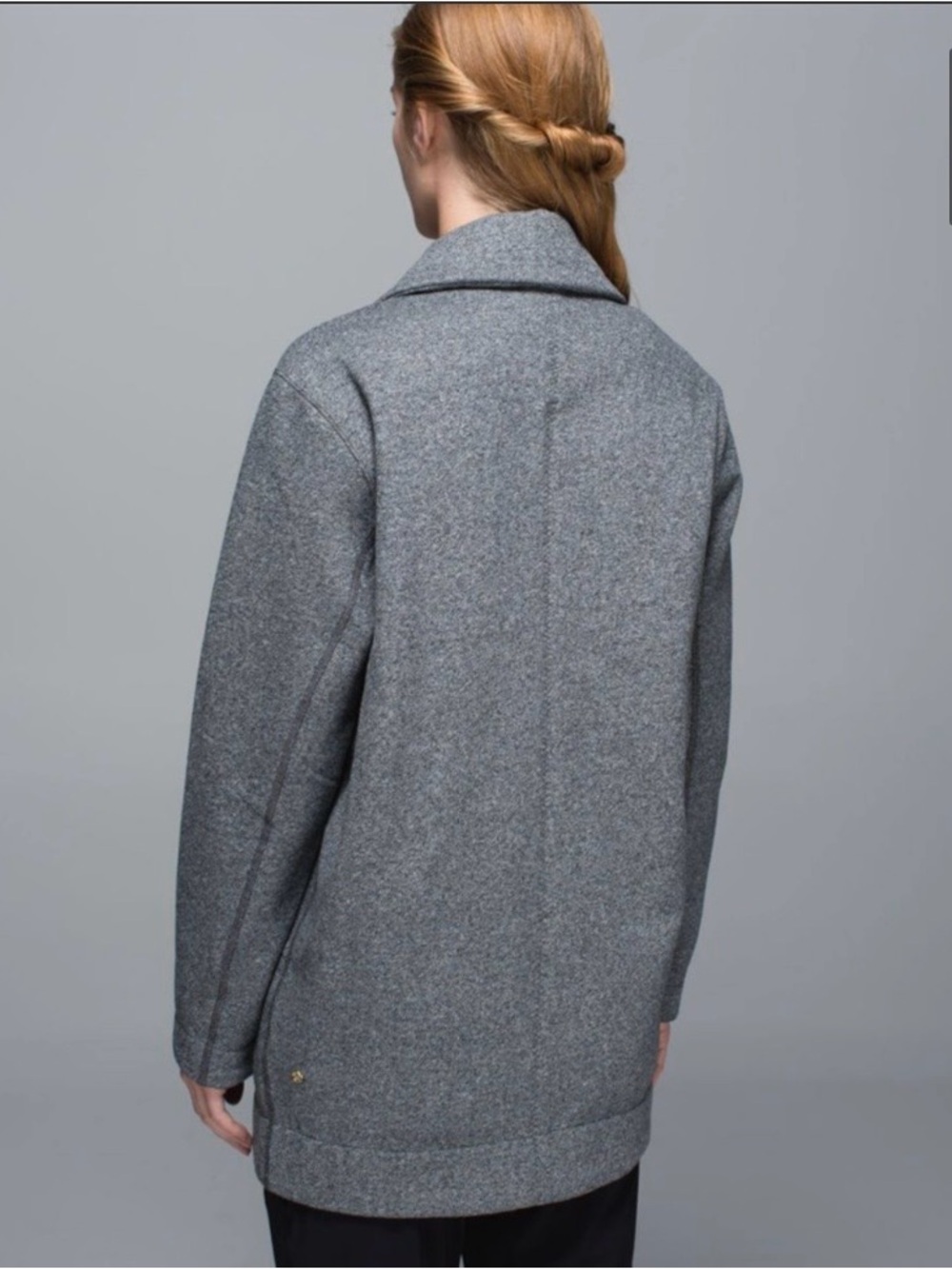 lululemon athletica Grey Relaxed Blazer Coat - Picture 5 of 5